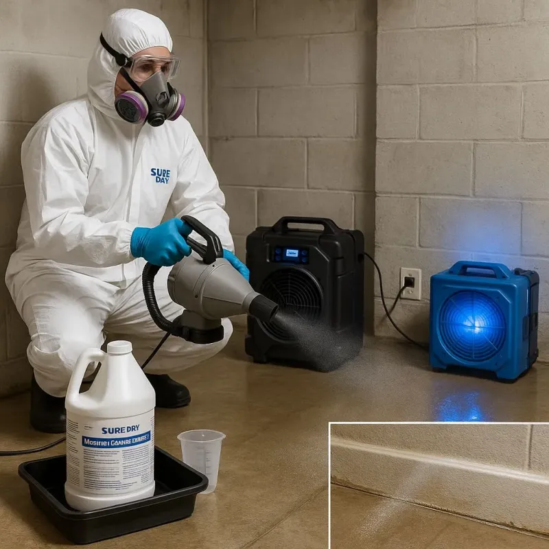 Sanitization and Odor Removal process in Navarro County, TX