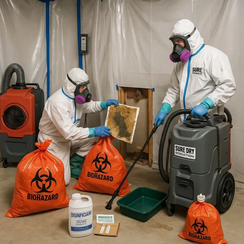 Contaminated Water Handling Protocols process in Navarro County, TX