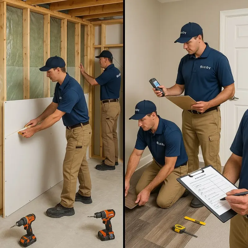 Repairs and Reconstruction process in Navarro County, TX
